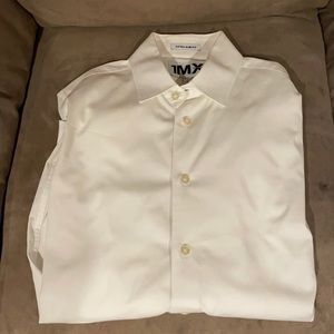 Mens express extra slim dress shirt size small